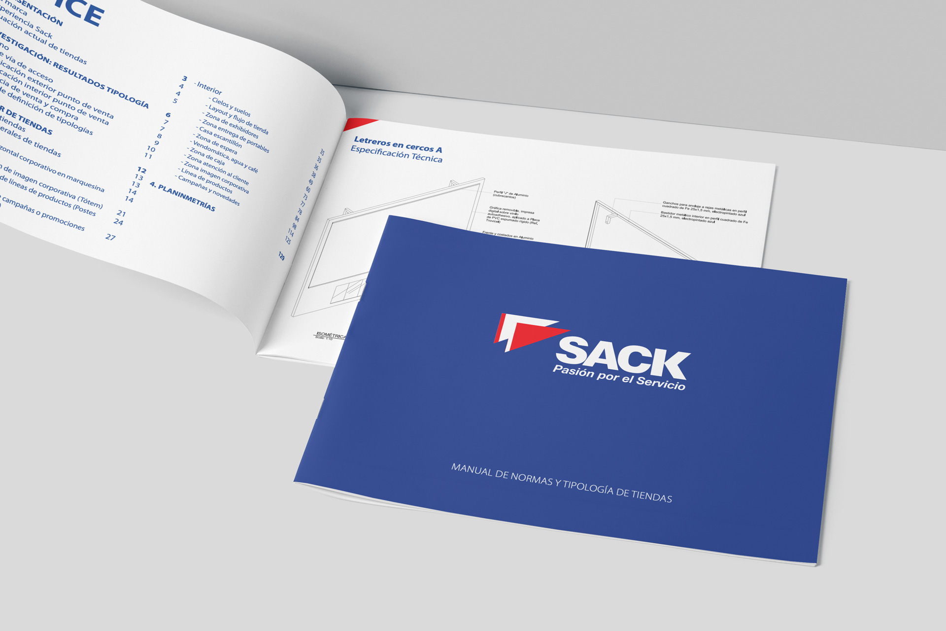 Sack – Manual de tiendas